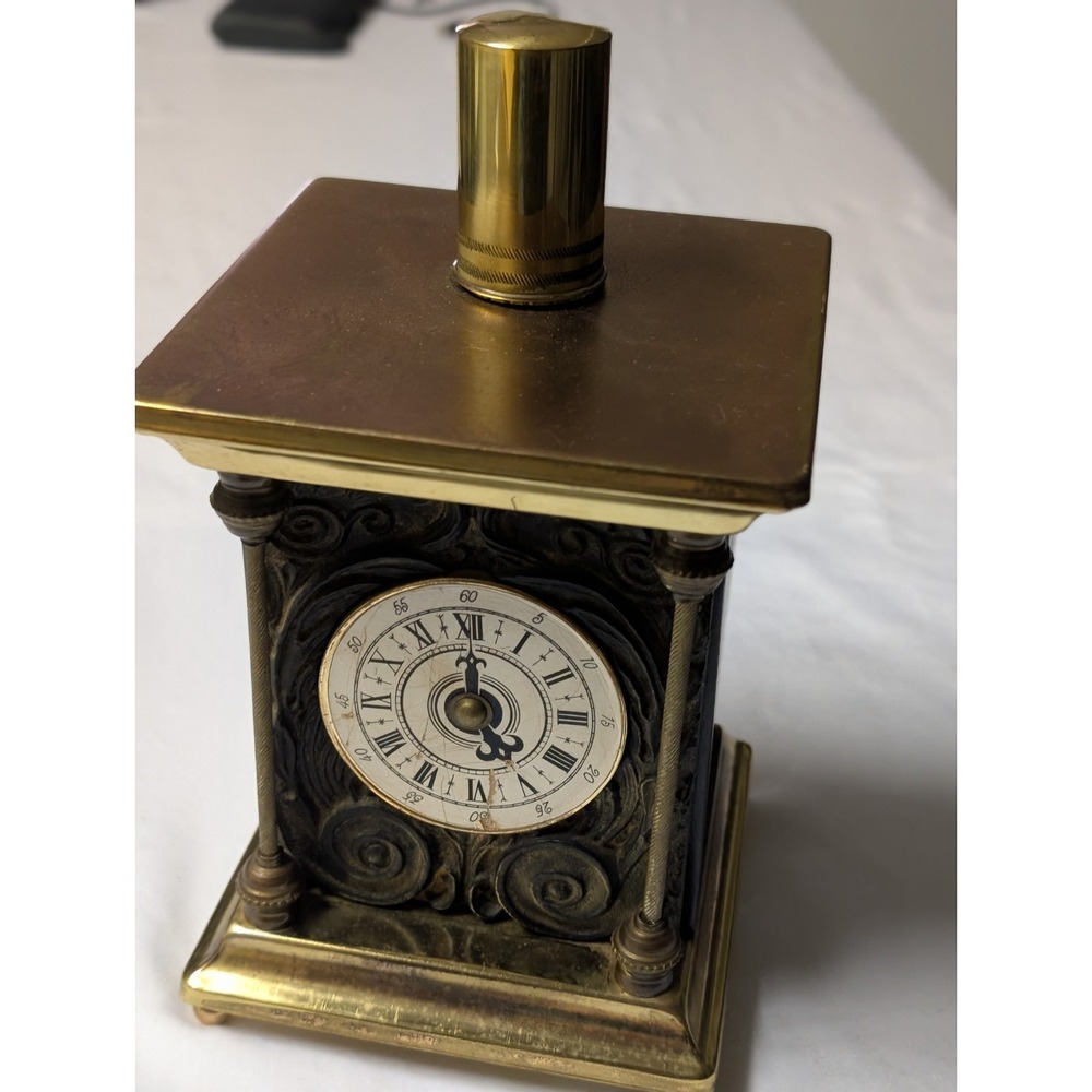 Vintage It's Five O'Clock Somewhere Clock Music Box Decanter Japan